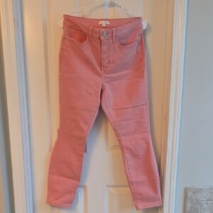 LC Lauren Conrad Coral Skinny Jeans